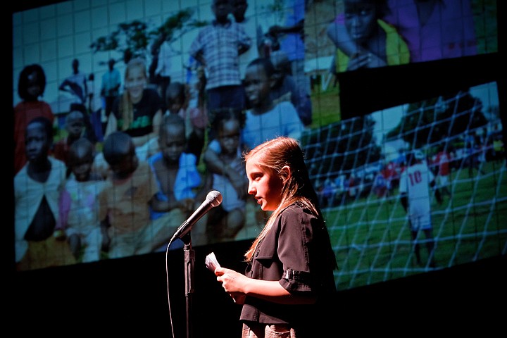 &lt;p&gt;Kira Weiss, the managing director of FundaField, discusses her work helping provide soccer fields and employment for villages in Africa. Weiss spoke at the 26th annual Human Rights' celebration Friday at North Idaho College.&lt;/p&gt;