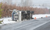 Icy roads cause more than 40 wrecks