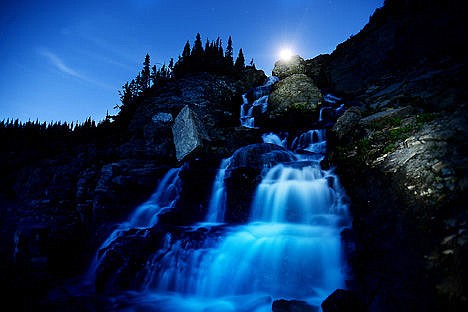 &lt;p&gt;In this July 25, 2013 file photo, the moon begins to set over a waterfall near Logan Pass on Going-To-The-Sun Road in Glacier National Park, Mont.&lt;/p&gt;