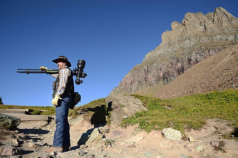 &lt;p&gt;Jim Obermeyer of Marion, Mont., makes his way up Hidden Lake Trail in Glacier National Park, Mont., on Sept. 13, 2013.&lt;/p&gt;