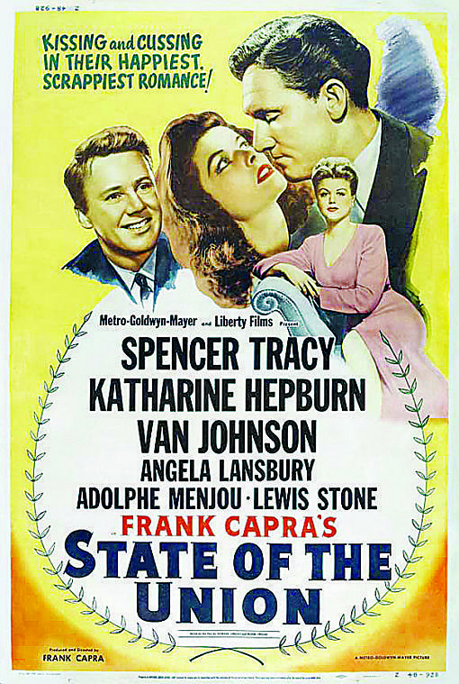 &lt;p&gt;Frank Capra's &quot;State of the Union,&quot; starring Spencer Tracy and Katharine Hepburn, will be screened Jan. 29 at the Museum at Central School.&lt;/p&gt;