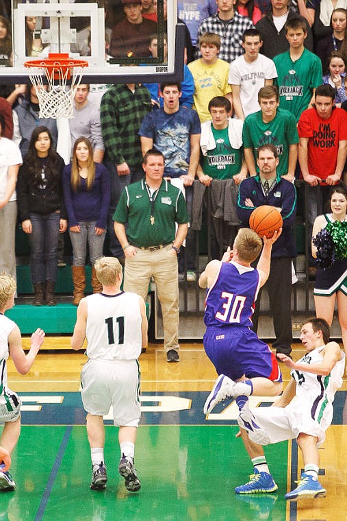 <p>Thursday night during Glacier's matchup against Columbia Falls at Glacier High school. Jan. 16, 2014 in Kalispell, Montana. (Patrick Cote/Daily Inter Lake)</p>