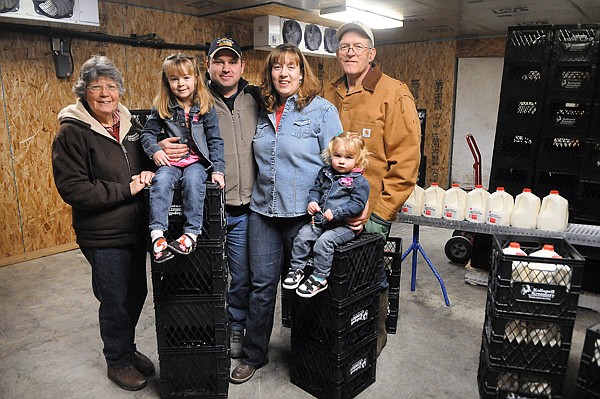 &lt;p&gt;From left Marilyn Hedstrom, Marian Tuck, Jared Tuck, Mary Tuck,
Emily Tuck and Bill Hedstrom at Kalispell Kreamery on Tuesday,
January 10, north of Kalispell.&lt;/p&gt;