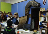 Bigfork library reading loft sets sail with Viking theme
