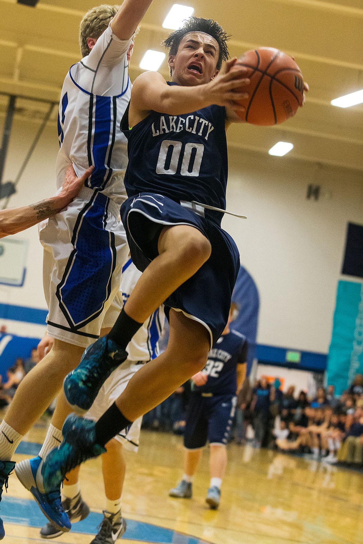 &lt;p&gt;Lake City&#146;s Kenneth Louie-McGee grimaces as he drives past a Coeur d&#146;Alene defender for a shot.&lt;/p&gt;