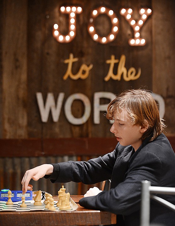 <p>Simon McGlenn is one of the organizers of regular chess nights at the Red Caboose in Whitefish.</p>