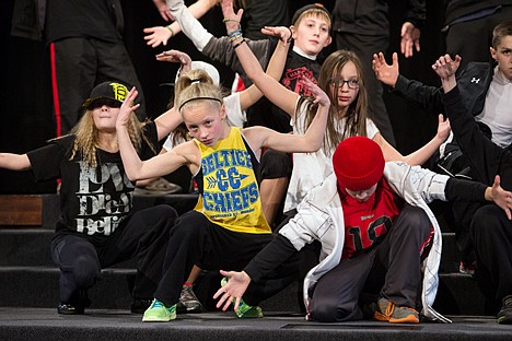 &lt;p&gt;Seltice Elementary fifth-graders perform a choreographed dance to WOP by J Dash at Lake City Community Church Thursday during a presentation on Martin Luther King Jr and the Civil Rights Movement Hosted by the Kootenai County Task Force on Human Relations and the Human Rights Education Institute.&lt;/p&gt;