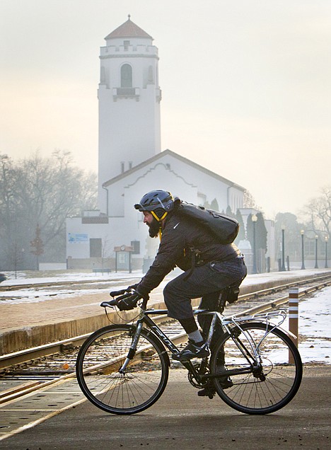 <p>Bart Kline's Blue Rabbit Delivery Service has a daily mail route from the Borah Post Office to a Bench law office.</p>