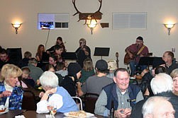 The fundraising kick-off at the Elks Lodge was packed as people came out to enjoy the chili and live music performed by High Strung, as well as to support the plans for the Rose Park in Thompson Falls.