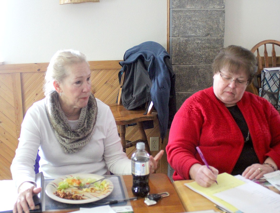 &lt;p&gt;&lt;strong&gt;Leslee Smith and Sandy Prongua discuss the hope of the city to bring more tourism and business to Hot Springs during the January Chamber of Commerce meeting.&lt;/strong&gt;&lt;/p&gt;