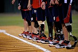Military amputees inspire via softball