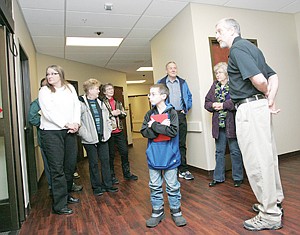 &lt;p&gt;Cabinet Peaks Medical Center conducted an open house Saturday from 10 a.m. to 2 p.m. Grant Crawford conducting the &quot;Grand Tour.&quot;&lt;/p&gt;