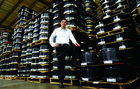 &lt;p&gt;Webb Wheel Products President Duane Ricketts is pictured in front a portion of their inventory of brake drums in Cullman, Ala. ?Everyone is waiting for the unemployment rate to drop, but I don't know if it will much,? Ricketts says. ?Companies in the recession learned to be more efficient, and they're not going to go back.&lt;/p&gt;