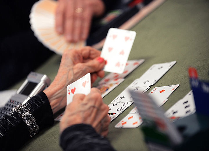&lt;p&gt;Bridge players gather at numerous tables at the Flathead Valley Bridge Club on Monday afternoon, January 19. (Brenda Ahearn/Daily Inter Lake)&lt;/p&gt;
