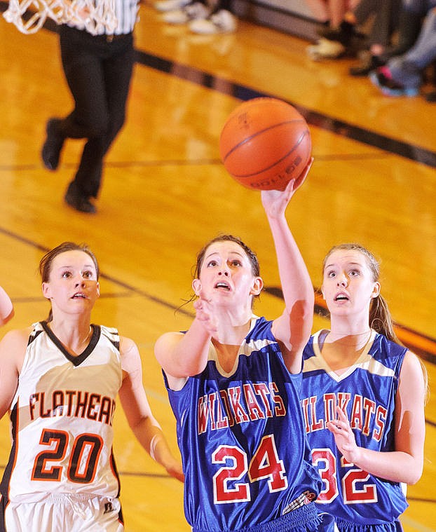 &lt;p&gt;Columbia Falls junior Winter Kemppainen (24) puts up a shot Friday night during the matchup between Flathead and Columbia Falls at Flathead High School. Jan. 24, 2014 in Kalispell, Montana. (Patrick Cote/Daily Inter Lake)&lt;/p&gt;