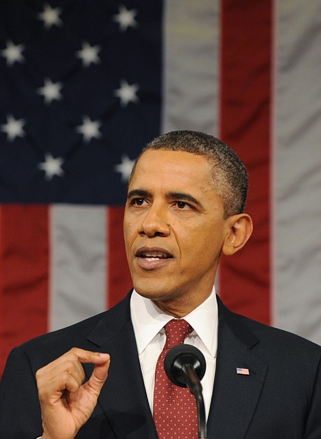 &lt;p&gt;President Barack Obama delivers his State of the Union address on Capitol Hill in Washington, Tuesday, Jan. 24, 2012. (AP Photo/Saul Loeb, Pool)&lt;/p&gt;