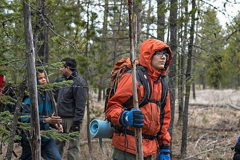 &lt;p&gt;Matt Aranda, a Mighty War Chief from Coeur d&#146;Alene Boy Scout Troop 209, stands with a walking-stick, awaiting the team&#146;s next challenge Saturday during the Klondike Derby.&lt;/p&gt;