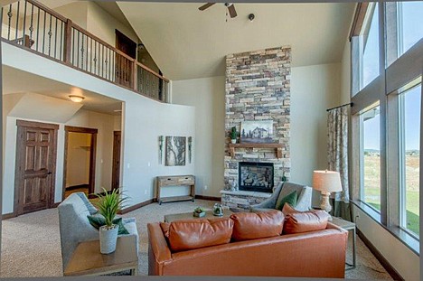 &lt;p&gt;The optional fireplace adds a cozy touch to the spacious great room.&lt;/p&gt;