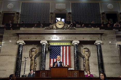 &lt;p&gt;President Barack Obama gives his State of the Union address during a joint session of Congress on Capitol Hill in Washington on Feb. 12, 2013.&lt;/p&gt;