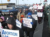 Right to Life Walk attracts about 200 people