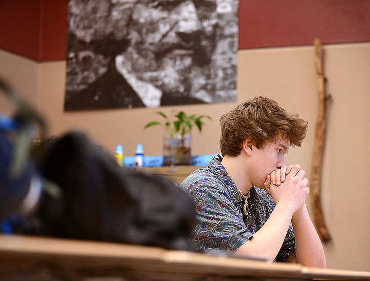 &lt;p&gt;&lt;strong&gt;On his way&lt;/strong&gt; to a state championship, Flathead High School senior Eli Cornell contemplates the quote, &#147;Debate is the end of conversation,&#148; by Emil Ludwig as he practices Tuesday. Cornell won an individual state title in Impromptu Speaking and placed second in Extemporaneous Speaking on Saturday at the Class AA state meet.&lt;/p&gt;