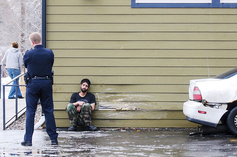 &lt;p&gt;Kalispell Police Department responds to a vehicle versus building crash Friday afternoon at Posh 125 Salon in Kalispell. Jan. 24, 2014 in Kalispell, Montana. (Patrick Cote/Daily Inter Lake)&lt;/p&gt;