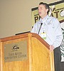 Voigt shares diet experiences at conference