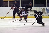 Glacier Avalanche Midgets battle Bozeman Ice Dogs