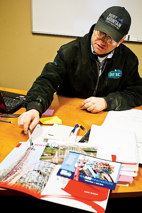 <p>Grubb describes some of the larger coasters his company has been involved in erecting.</p>