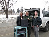 Border Patrol donates 21 computers to Boundary County School District
