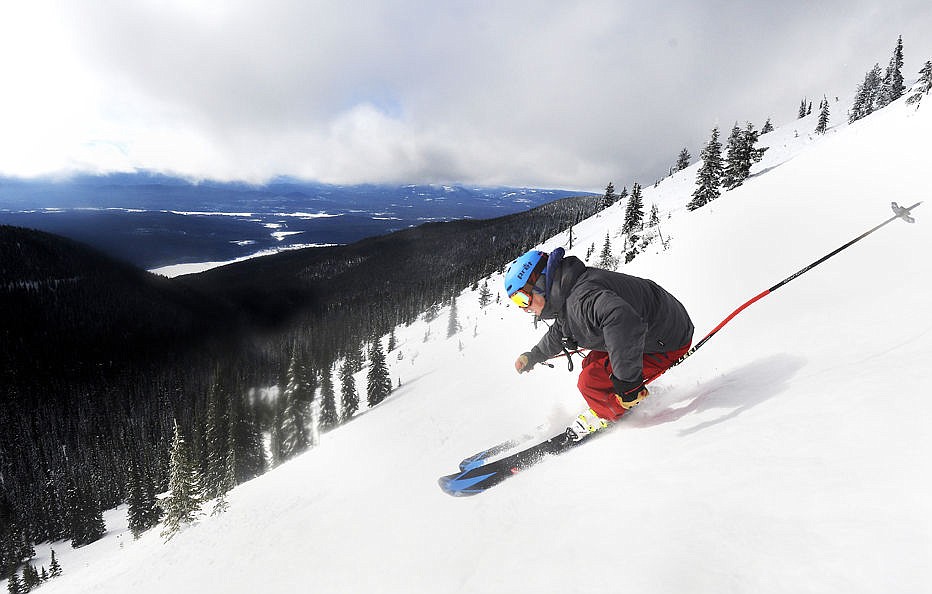&lt;p&gt;Ridge Mountain Academy founder Billy O'Donnell speeds down the mountain while teaching a group of students at Whitefish Mountain Resort on Wednesday.&lt;/p&gt;&lt;p&gt;(Aaric Bryan/Daily Inter Lake)&lt;/p&gt;