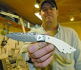 Quick study teaches himself to make tactical knives