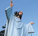 Jesus statue on Big Mountain saved
