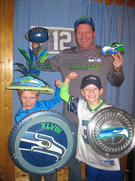 &lt;p&gt;Kevin Irwin makes a Super Bowl shield every year since the Seahawks first went to the Super Bowl in 2006. He already has a shield for both teams, so this year he made a Seahawk Sombrero to get in the spirit.&#160;&lt;/p&gt;