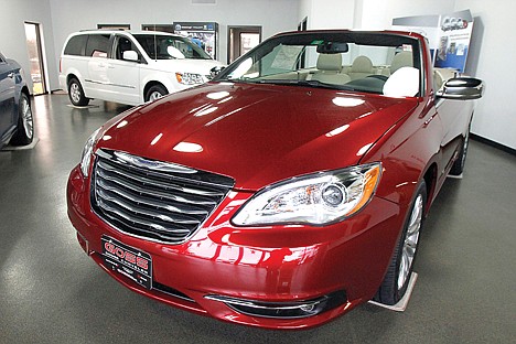 &lt;p&gt;This Jan. 31, 2012 photo, shows a 2012 Chrysler 200 Convertible on the showroom floor of Goss Dodge Chrysler in South Burlington, Vt. Chrysler said Wednesday, Feb. 1, 2012, its January sales in the U.S. rose 44 percent over a year ago on gains from its Chrysler, Dodge, Jeep and Ram brands. (AP Photo/Toby Talbot)&lt;/p&gt;