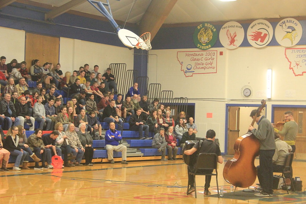 &lt;p&gt;The Internationally renowned group The Valinor Quartet entertained students and local residents on Friday, January 29 in the high school gym in Superior with a musical tour around the world.&lt;/p&gt;