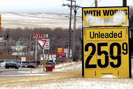 &lt;p&gt;A sign outside a gas station in Cheyenne, Wyo., that advertises some of the least expensive gasoline to be found anywhere in the United States. According to AAA, Wyoming has the nation's cheapest gasoline, due to its low fuel taxes and a regional abundance of crude oil from Canada and North Dakota.&lt;/p&gt;