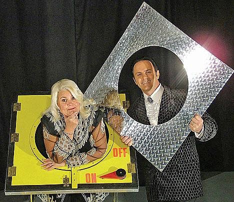 Professional magician Duane Laflin and his wife and assistant, Mary, will debut their first show in Libby on Friday, Feb. 2.