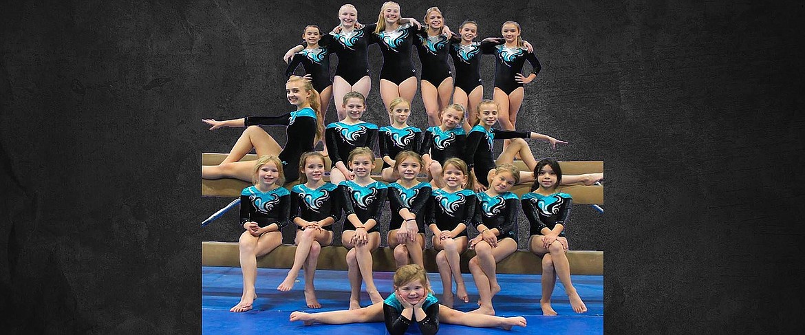 &lt;p&gt;Courtesy photo&lt;/p&gt;&lt;p&gt;Technique Gymnastics of Hayden competed at Flip Fest Jan. 30-31 in Spokane. In the front center is Tatum Easterday; first row from left, Jaylin Koneval, Kirsten Iames, Kadie Corwin, Dianna Bustillos, Juliet Scarola, Else Laker and Sofia Becker; second row from left, Ana Pearse, Moriah Mosqueda, Naomi Fritts, Mikalah Shouse and Amber Veneroso; and back row from left, Abby Madsen, Bethany Frey, Madi Bailey, Caitlin Scarola, Amy Madsen and Marissa McCallum.&lt;/p&gt;