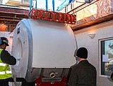 New MRI machine delivered