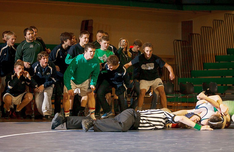 &lt;p&gt;The Glacier bench cheers on Ryder Day during the last match of Glacier's home win Thursday night against Missoula Big Sky.&#160;&lt;/p&gt;