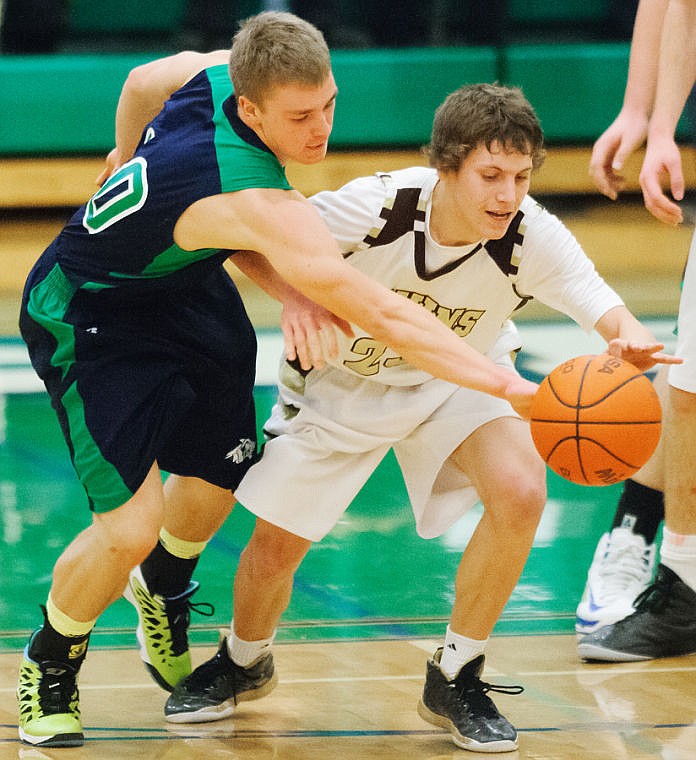 &lt;p&gt;Glacier's Evan Epperly (left) steals the ball from Helena Capital's Hunter Beto at Glacier High School on Saturday afternoon.&lt;/p&gt;