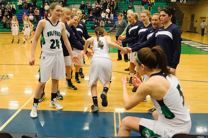 &lt;p&gt;Glacier freshman guard Hailee Bennett (4) runs onto the court during pre game Tuesday night at Glacier's home victory over Missoula Sentinel. Tuesday, Feb. 5, 2013 in Kalispell, Montana. (Patrick Cote/Daily Inter Lake)&lt;/p&gt;