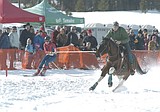 Graham and Stott post fastest skijoring times