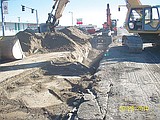 Weather disrupts Othello Main Street project