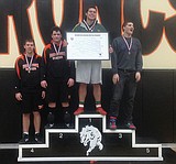 Zinke takes title, 10 wrestlers head to state