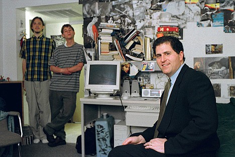 &lt;p&gt;In this Friday, Feb. 26, 1999, file photo, Michael Dell, foreground, sits in the dorm room at the University of Texas in Austin, Texas, where he launched his enterprise as a college freshman. Michael Dell was the Mark Zuckerberg of his time. Hailed as a young genius, he created the inexpensive, made-to-order personal computer in his dorm room and peddled it to the masses.&lt;/p&gt;