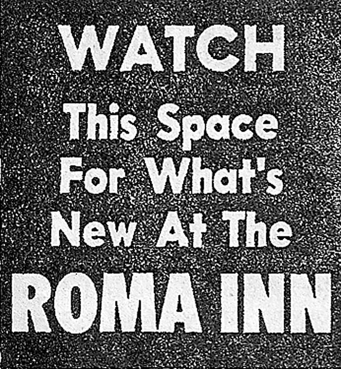 Wednesday, March 21, 1962
Columbia Basin Herald
OK, Roma Inn, we'll be watching, but we won't be holding our breath.