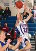JV teams split games