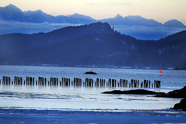 &lt;p&gt;View of Flathead Lake at sunrise on Friday, February 3, in Somers.&lt;/p&gt;